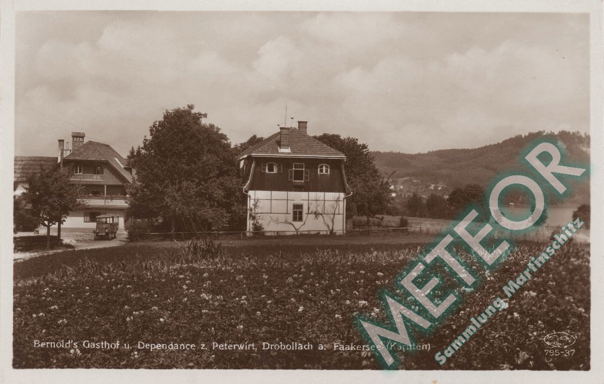 1931 - Bernolds Gasthof und Dependance - Verlag Oswald Bernold Drobollach