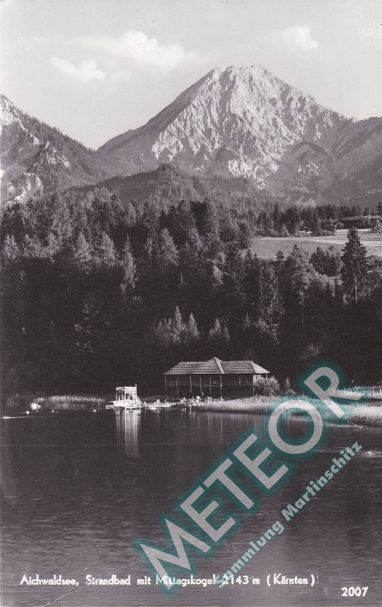 1963 - Aichwaldsee, Strandbad - Verlag oesterreichische Heimatbilder, Wien III - Nr. 2007